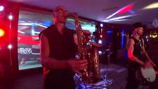 Sax amp Percussion  Live from Night Party  Saxophonist Dj Drummer improvisation [upl. by Angadresma]