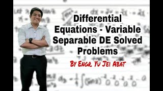 Variable Separable Differential Equations Part 1 Live Stream [upl. by Ayomat]