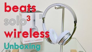 【開封編】Beats Solo3 Wirelessを購入しました【カッコいい】 [upl. by Rennold]