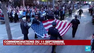 20 ans du 11Septembre la cérémonie à New York a commencé • FRANCE 24 [upl. by Haikezeh488]