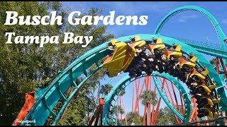 Freizeitpark  Busch Gardens Tampa Bay  Video  Usa Florida  2022 [upl. by Ednarb]