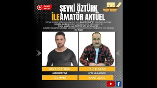 ŞEVKİ ÖZTÜRK İLE AMATÖR AKTÜEL JTV CANLI YAYIN [upl. by Natanhoj]