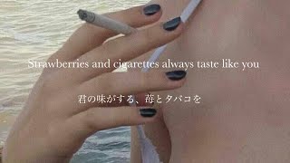 【和訳】Strawberries amp Cigarettes  Troye Sivan [upl. by Kenway211]