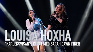 Louisa Hoxha och Sarah Dawn Finer sjunger Kärleksvisan i Idol 2023  Idol Sverige  TV4 amp TV4 Play [upl. by Shuping]