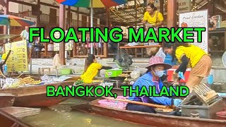 Floating Market Damnoen Saduak  Bangkok Thailand [upl. by Indira]