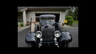 VINTAGE BRITISH LUXURY CAR ROAD TEST  1928 Rolls Royce 20HP [upl. by Lovash]