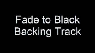 Metallica  Fade To Black Backing Track [upl. by Nanni]