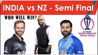 India  NZ Semi Final  Cricket World Cup I Who will win I Scientific Astrologer predicts [upl. by Chak]