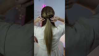 hairstyle for school shorts shortvideo youtubeshorts hairstyle trending hairtutorial [upl. by Avla]