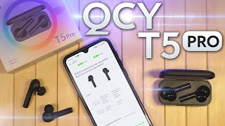 АРМАТУРНЫЕ TWS НАУШНИКИ QCY T5 PRO  РОВНЫЙ ЗВУК ИГРОВОЙ РЕЖИМ и 4 ЧАСА АВТОНОМНОСТИ [upl. by Krystyna]