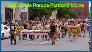 2022 Pride Parade Portland Maine  RexRed [upl. by Caralie]