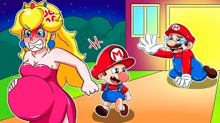 Marios Betrays Peach To Fall in Love Daisy  Sad Love Story  The Super Mario Bros Animation [upl. by Sapphira]