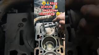 😮🙏Ring piston 👌 service cleaning 😲shortvideo reaction viralreels tv [upl. by Hsac764]