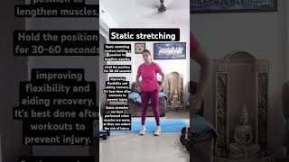 Static stretching post workout ll cool down exercises after workout [upl. by Atims]