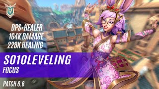 DPSHEALER 164K DAMAGE 228K HEALING SO1OLEVELING REI PALADINS COMPETITIVE MASTER FOCUS [upl. by Haleak]