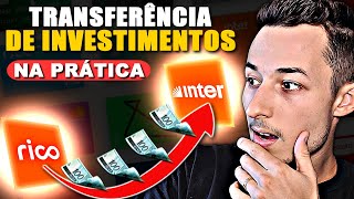 ðŸ”´TIREI MEUS INVESTIMENTOS DA RICO COMO FAZER TRANSFERÃŠNCIA DE CUSTÃ“DIA DE UMA CORRETORA PARA OUTRA [upl. by Ynoble]