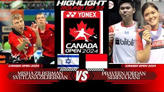 Zilberman  Zilberman ISR vs Jordan  Kani INA  YONEX CANADA OPEN 2024  R32 [upl. by Irwin]