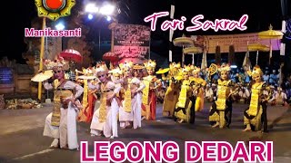 Legong Dedari BrPondok Peguyangan 2019 [upl. by Eisenberg]