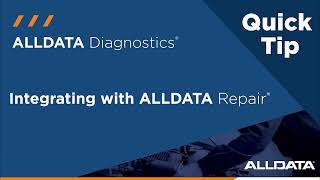 ALLDATA Quick Tip Integrating with ALLDATA Repair in ALLDATA Diagnostics [upl. by Sacks165]