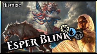 SO MANY ETBS  HISTORIC ESPER THASSA BLINK  MTG Arena Deck Tech and Gameplay [upl. by Burnett483]