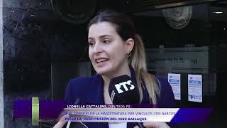 NOTA LIONELLA CATTALINI PEDIDO DESTITUCIÓN JUEZ BAILAQUE [upl. by Pik]