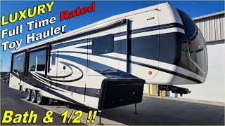 Beautiful Full Time Fifth Wheel 2024 Mobile Suite Full house LX455 by DRV Suites at Couchs RV Nation [upl. by Ennayhs]