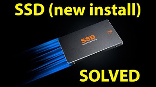 You must initialize a disk before Logical Disk Manager can access it SSD new install Windows 10 [upl. by Eetnwahs]