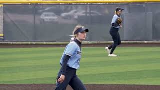 Augustana Softball Defeats Minnesota Crookston April 23 2023 [upl. by Sybil430]