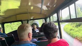 Epic climb up to Beachy Head in AEC Regent VJR470mud flaps scraping [upl. by Gabriel]