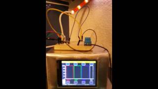 ULN2803  Bandeau RGB demo branchement avec mon boitier [upl. by Moishe]