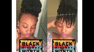 7 WAYS TO STYLE 12 INCH CROCHET BRAIDS  Miss Ola [upl. by Eirellav175]