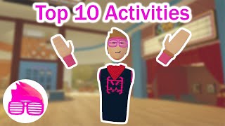 My Top 10 Favorite Rec Room Activities [upl. by Katonah]