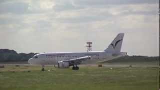 Leeds Bradford Airport Runway 32  12th July 2012 0935  1100 1080 HD [upl. by Anavlys]