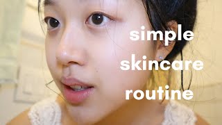 My simple BUT EFFECTIVE skincare routine [upl. by Rissa604]