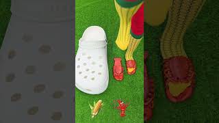 Super cool Giant slippers  🦶🦶 Super cool corn socks 🌽🌽 slippers love trending slippers [upl. by Tap]