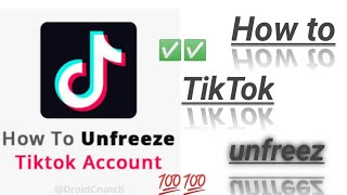 how to TikTok account freeze unfreeze [upl. by Donni]