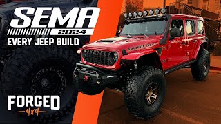 Best Jeep Wranglers amp Gladiators at SEMA SHOW 2024 [upl. by Ajna]