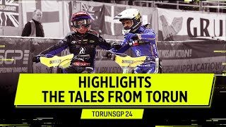 HIGHLIGHTS Top Talent in Torun 🔥 TorunSGP 2024  FIM Speedway Grand Prix [upl. by Ordisi]