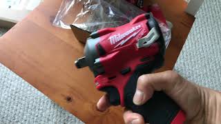 Milwaukee 255520 12” Stubby Impact Wrench [upl. by Mairim]