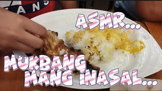 ASMR MUKBANG  MANG INASAL asmr manginasalmukbang [upl. by Vevina386]