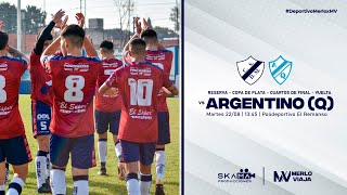 Deportivo Merlo vs Argentino de Quilmes  Reserva  EN VIVO [upl. by Amimej]