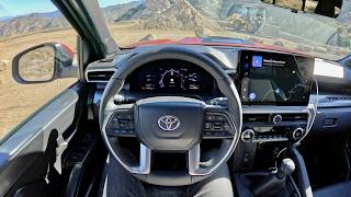 2024 Toyota Tacoma 6Speed Manual  POV Driving Impressions [upl. by Zachary]