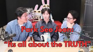 Park Seo Joon SPEAKS about the undeniable TRUTH behind his DEBUT in his LATEST interview [upl. by Small]