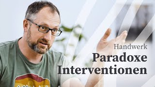 Paradoxe Interventionen  Die komplexe Struktur der Wunderfrage  Systemische Therapie und Beratung [upl. by Lairret366]