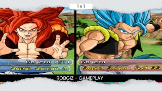 GOGETA x GOGETA  DRAGON BALL Z BUDOKAI TENKAICHI 4 [upl. by Dorreg]