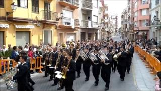 Premio al mejor desfile del Certamen de Cullera 2014  Andrés Contrabandista O Navarro  UM Sax [upl. by Ellekcir]