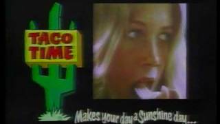 Taco Time 1976 TV commercial [upl. by Nosidam]