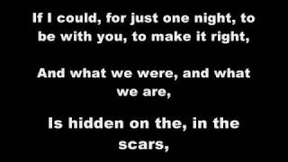 Miley Cyrus  Scars with lyrics [upl. by Erroll665]