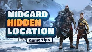 God of War Ragnarok Undiscovered Location in Midgard Hidden Location [upl. by Nodgnal304]