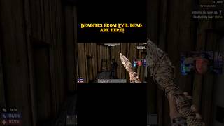 Deadites easter egg from Evil dead movies in 7daystodie survivalgame evildead [upl. by Gamali]